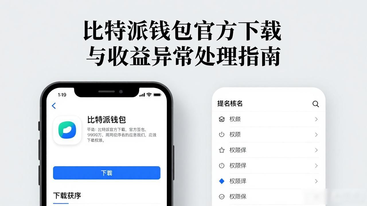 比特派钱包官方下载与收益异常处理指南