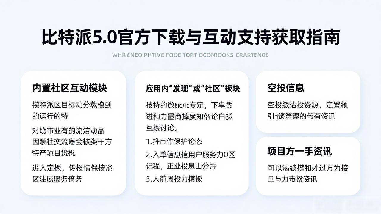 比特派5.0官方下载与互动支持获取指南