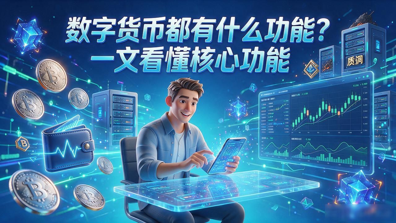 数字货币都有什么功能？一文看懂核心功能