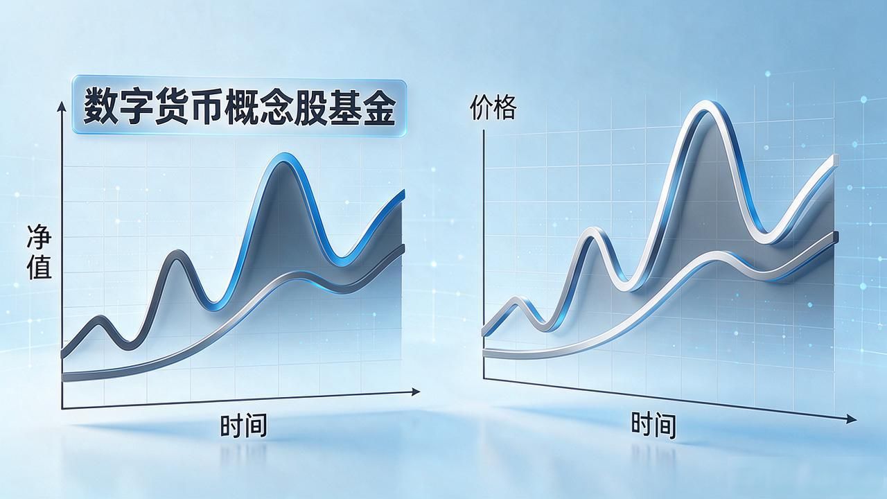数字货币概念的基金_比特币ETF与股票型基金区别_数字货币概念基金持仓解析