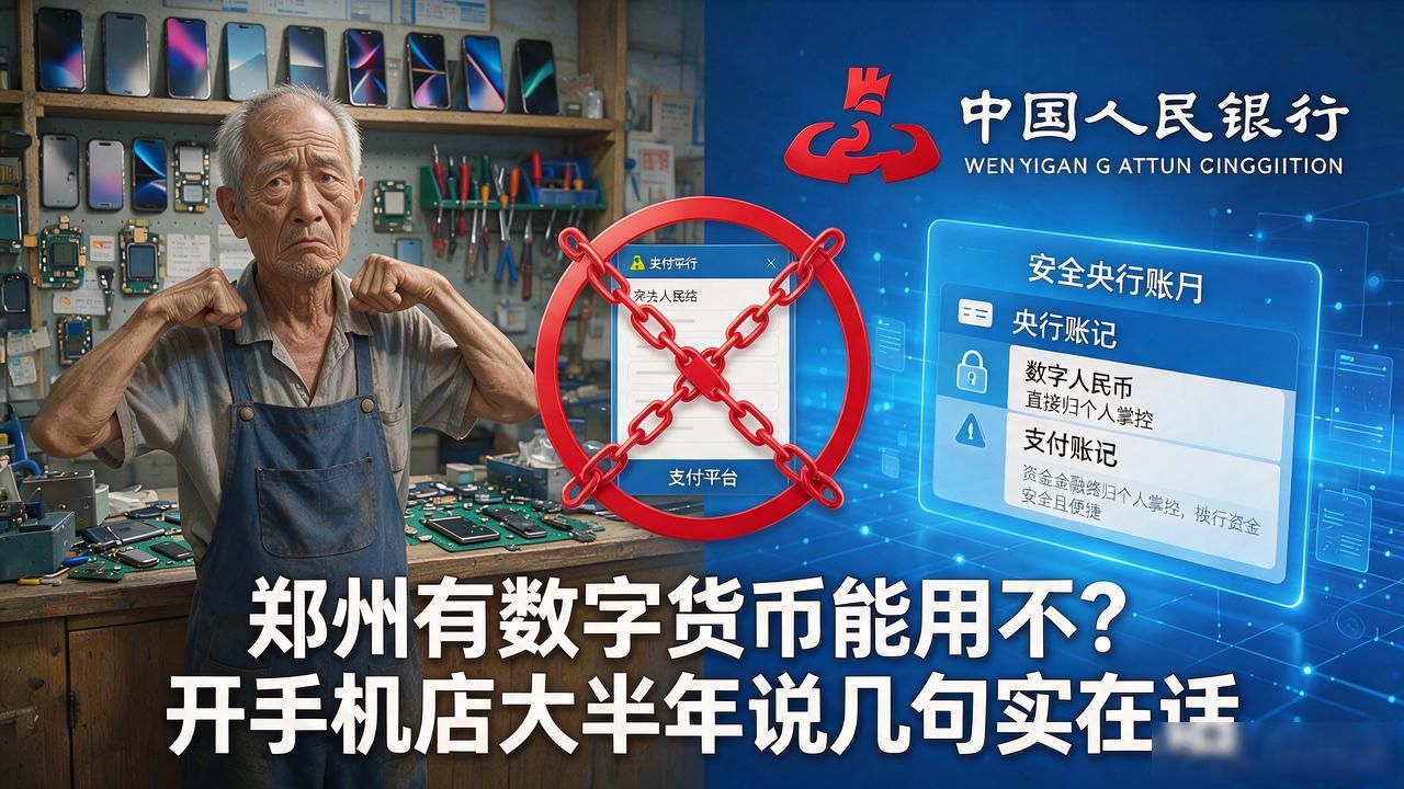 郑州数字人民币使用_郑州小商户数字人民币收付_郑州有数字货币