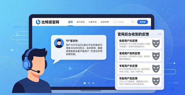 比特派钱包官方网 用户反馈机制_如何通过比特派钱包官方网关注用户声音_社区论坛 用户声音收集