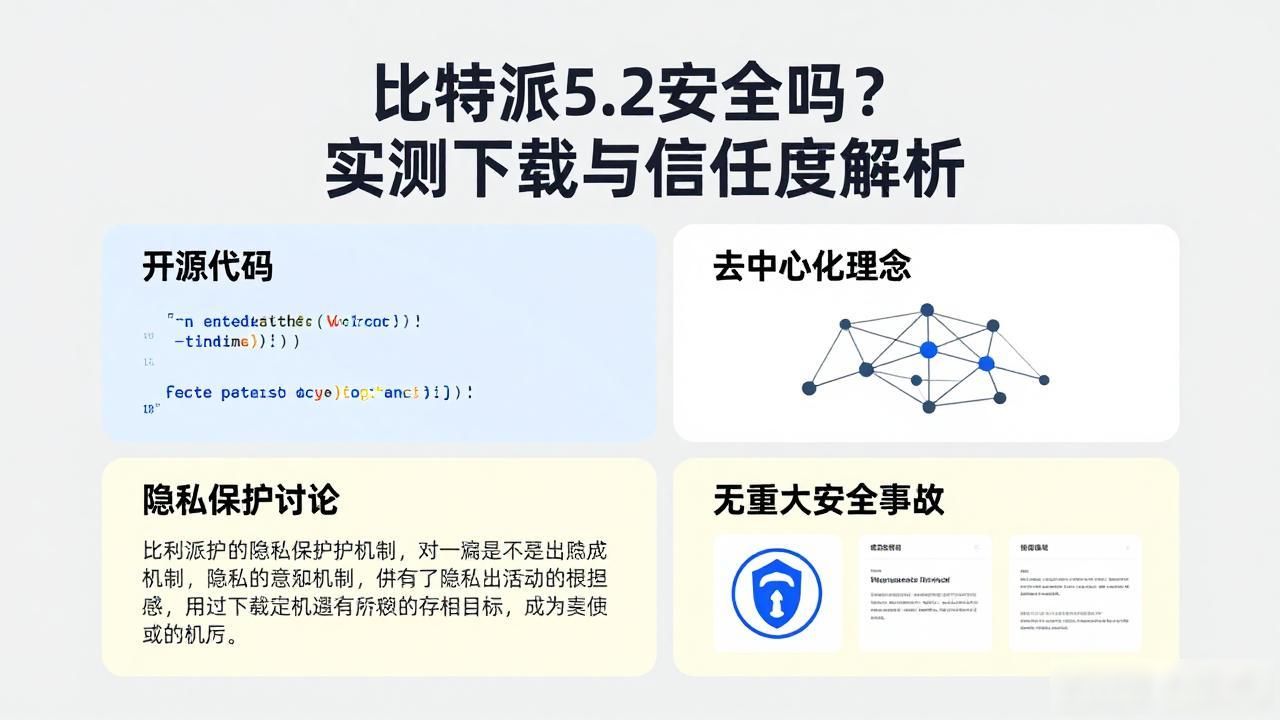 比特派5.2安全吗？实测下载与信任度解析