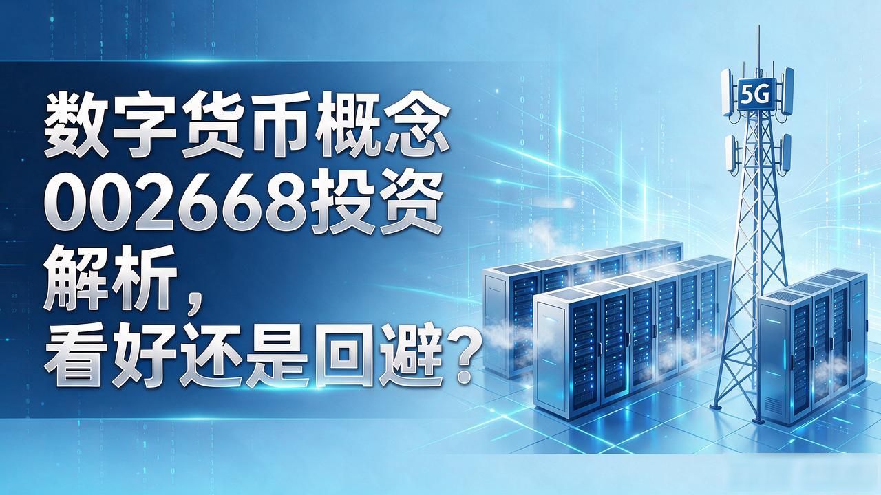 数字货币概念002668投资解析，看好还是回避？