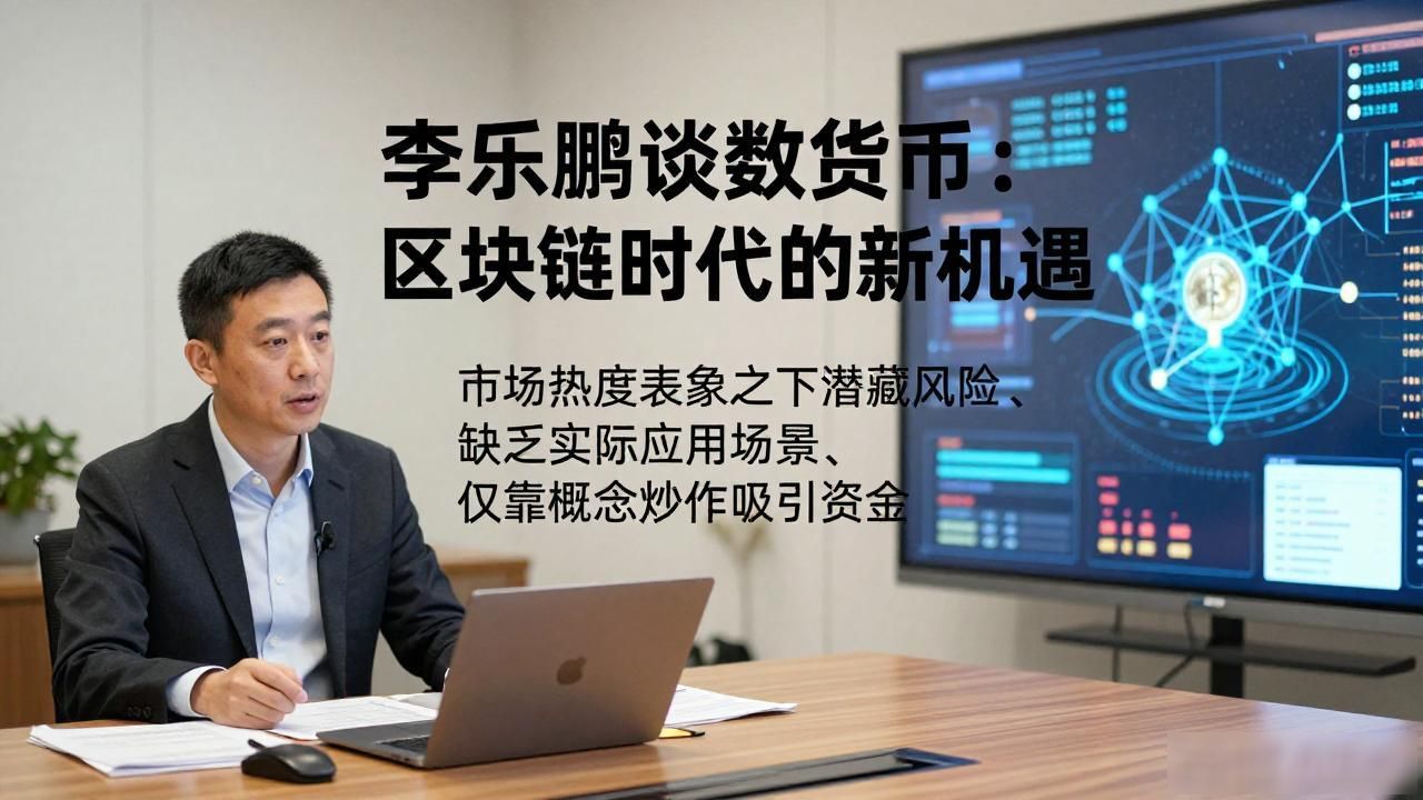 李乐鹏谈数字货币：区块链时代的新机遇