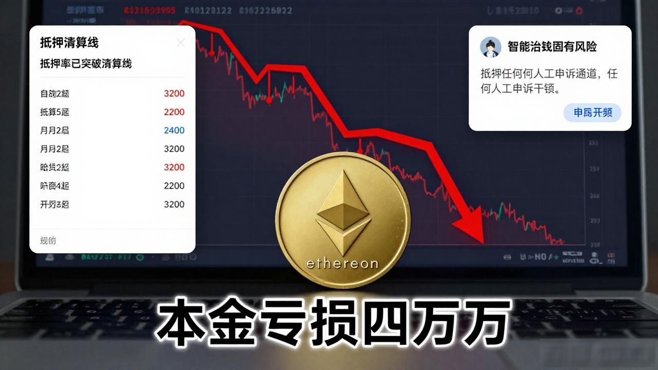 数字货币借钱有用吗_数字货币抵押借款实际年化利率_以太坊清算风险案例