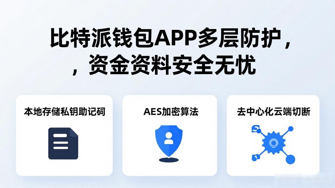 比特派钱包APP多层防护，资金资料安全无忧