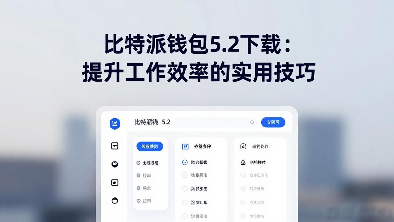 比特派钱包5.2下载：提升工作效率的实用技巧
