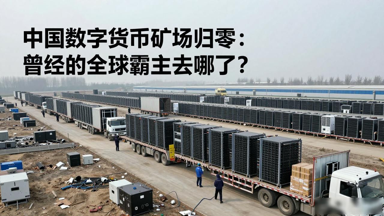 中国数字货币矿场归零：曾经的全球霸主去哪了？