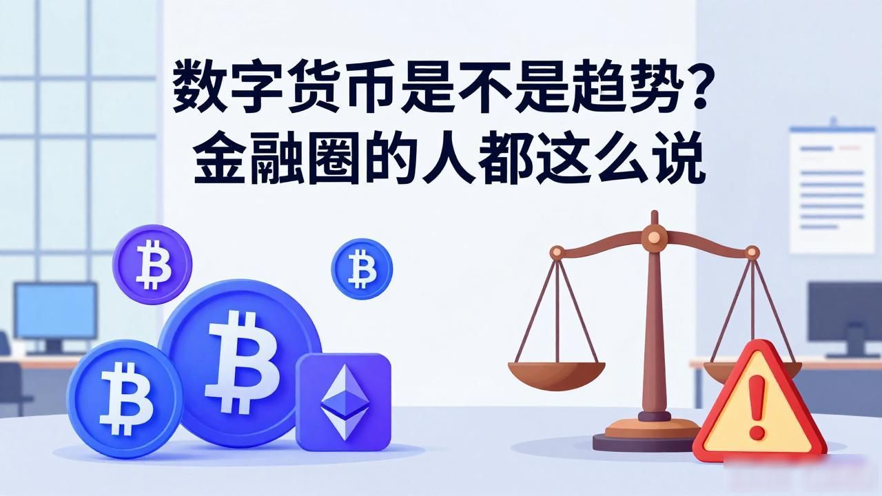 数字货币是不是趋势？金融圈的人都这么说