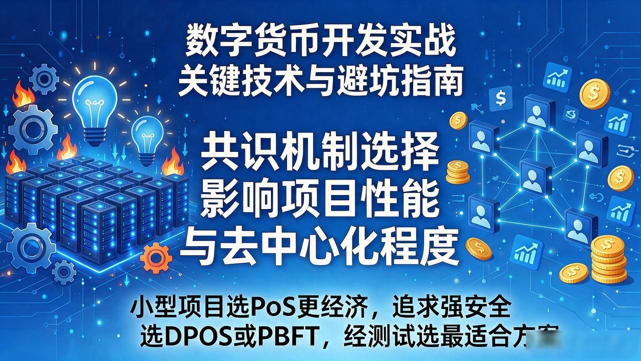 数字货币开发实战：关键技术与避坑指南