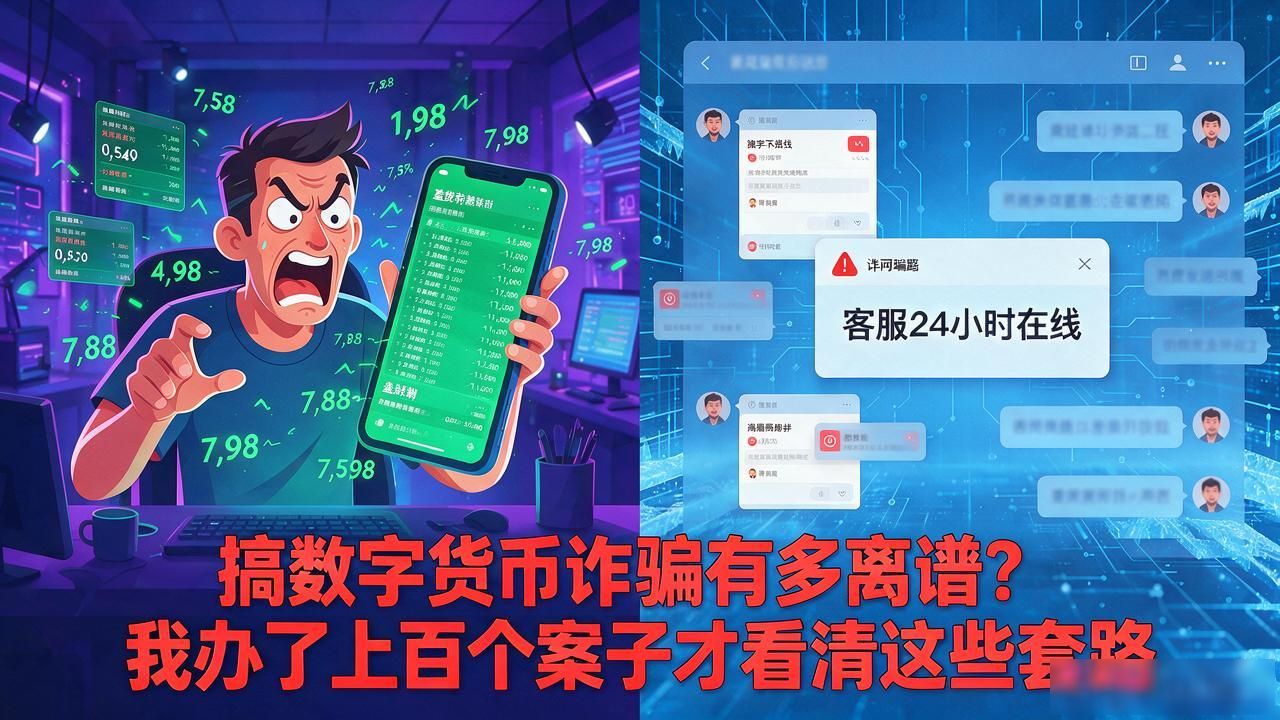 高收益内部通道理财课骗局_数字货币诈骗案_搞数字货币诈骗