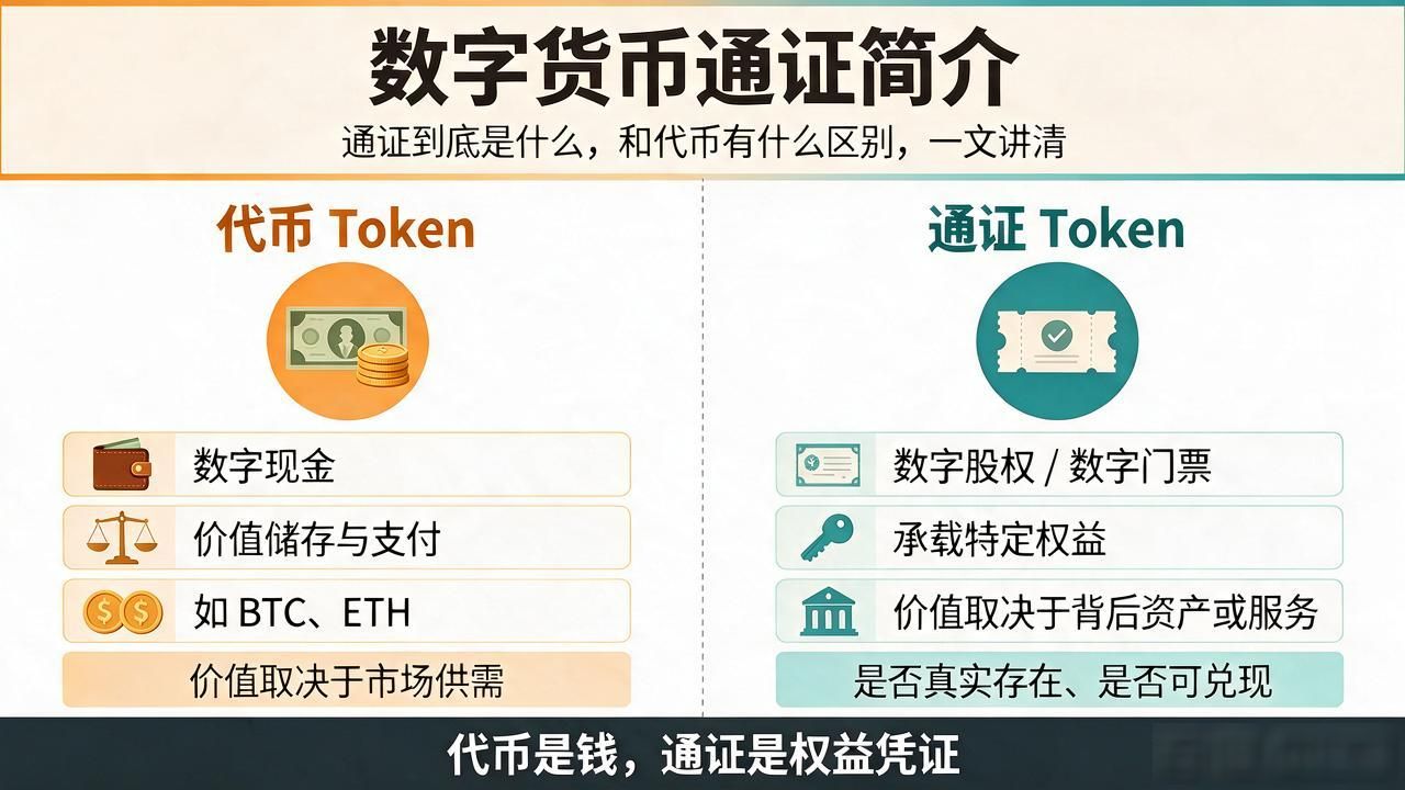 数字货币通证简介_通证实际应用案例_通证定义与代币区别