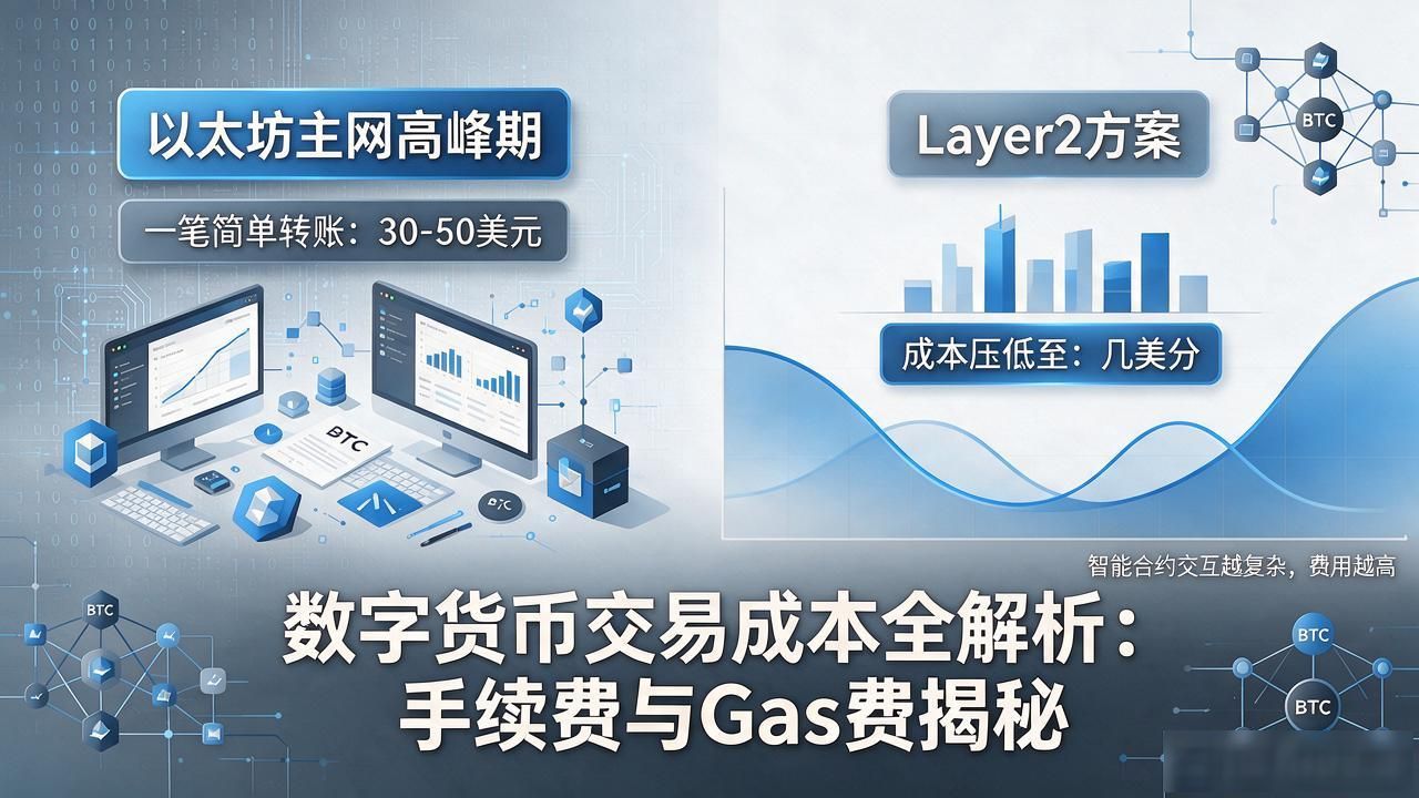 数字货币交易成本全解析：手续费与Gas费揭秘