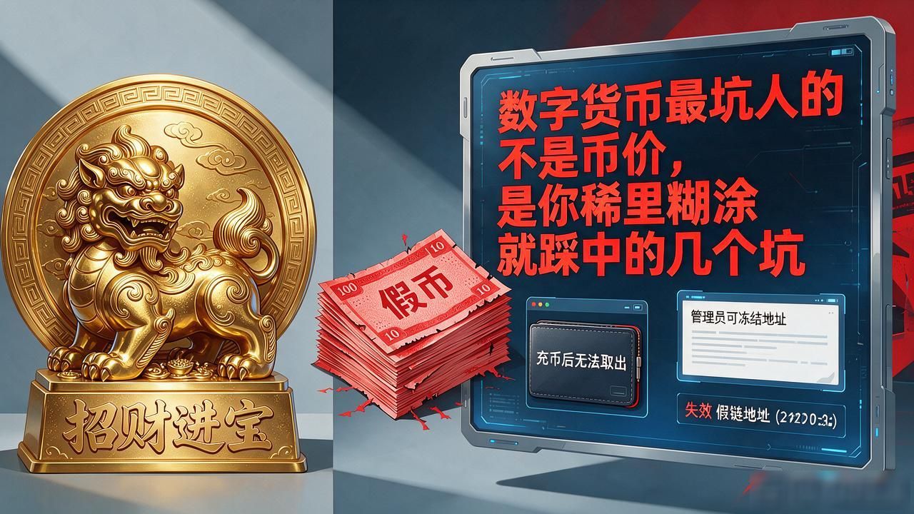 数字货币亏损套路_投资陷阱_数字货币最坑人的
