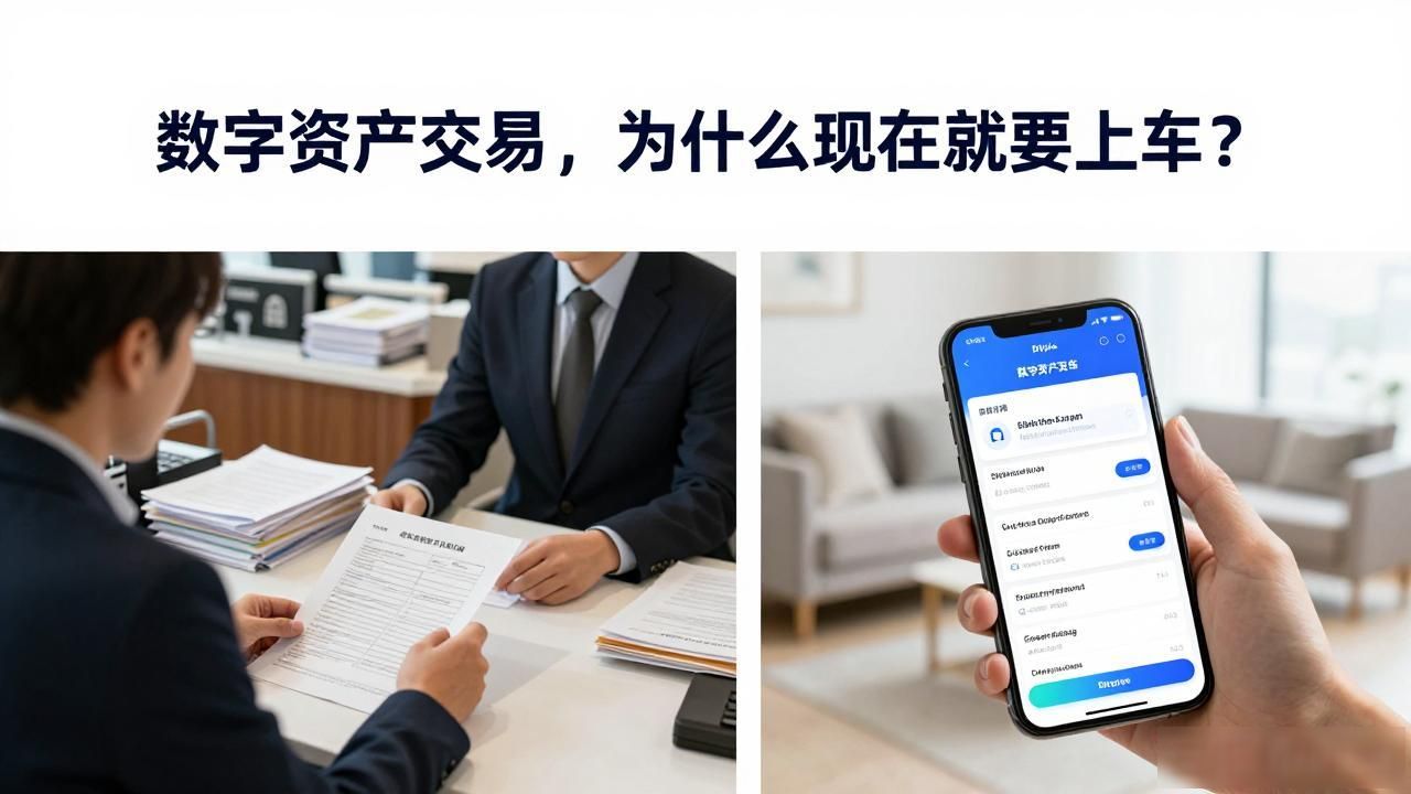 数字资产交易，为什么现在就要上车？