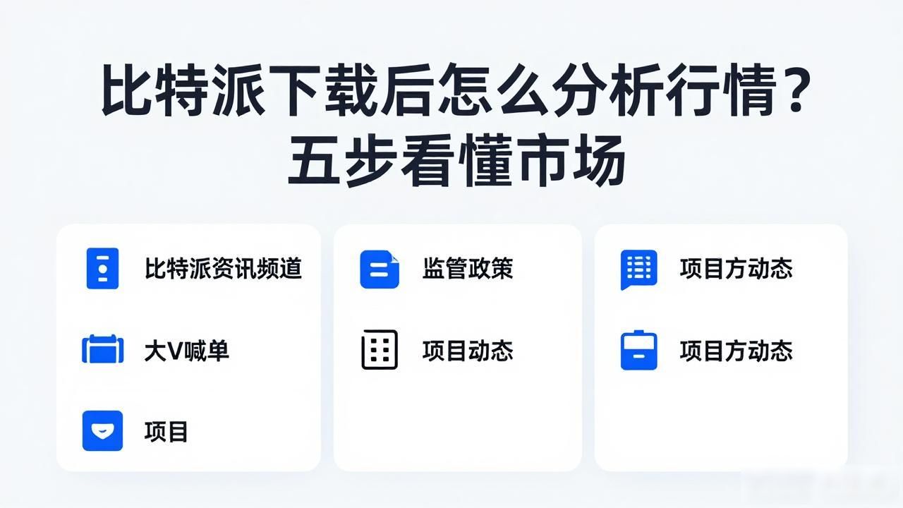 比特派下载后怎么分析行情？五步看懂市场