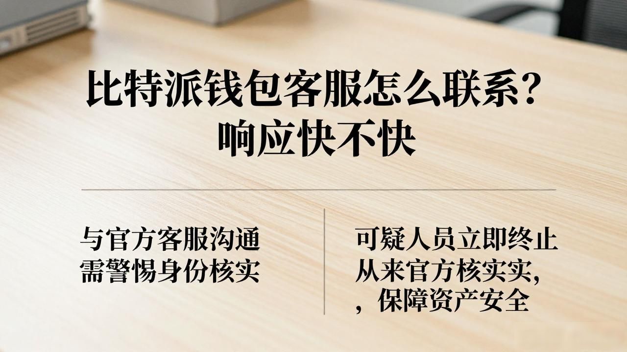 比特派钱包客服怎么联系？响应快不快