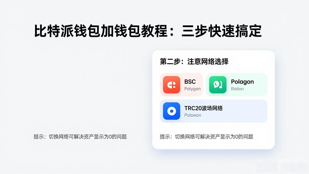 比特派钱包加钱包教程：三步快速搞定