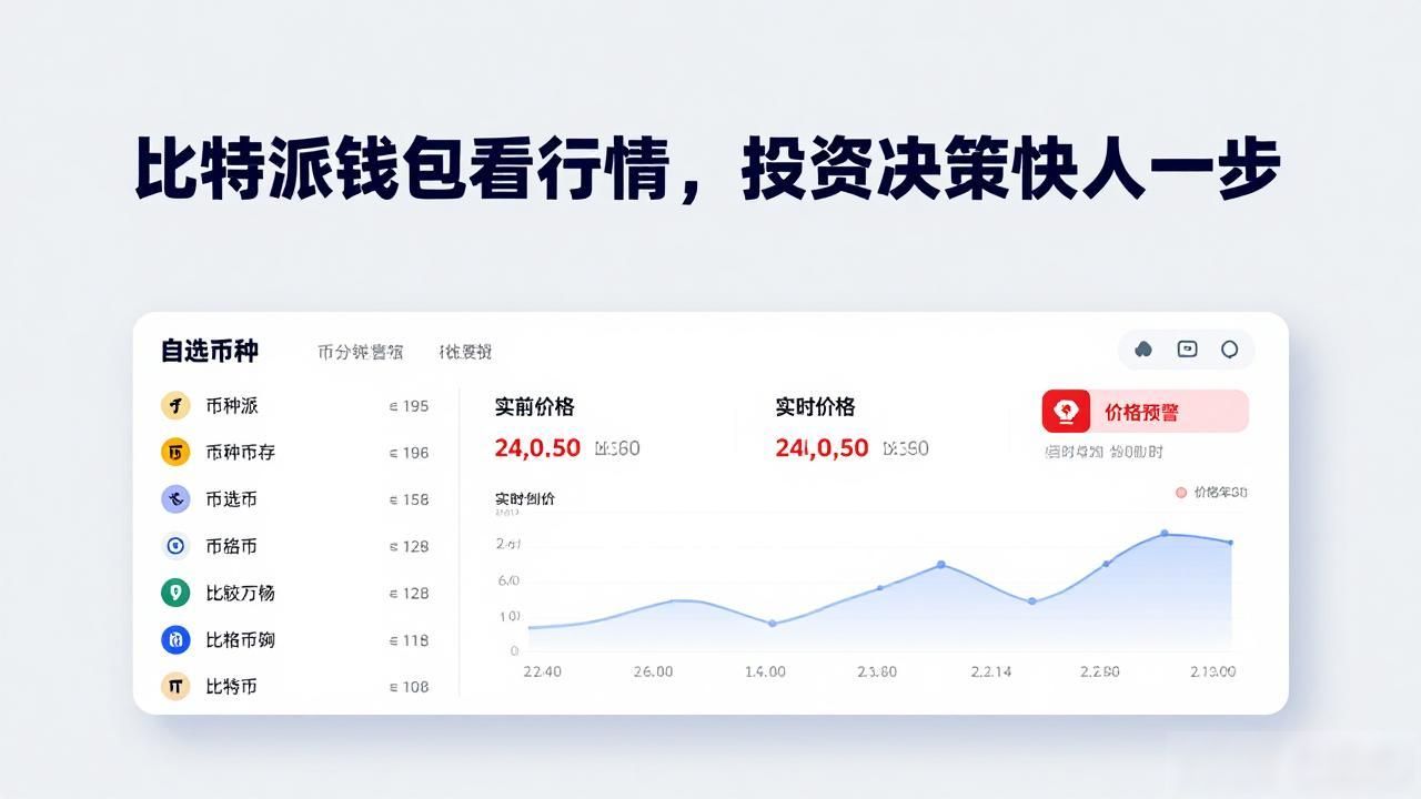 比特派钱包看行情，投资决策快人一步