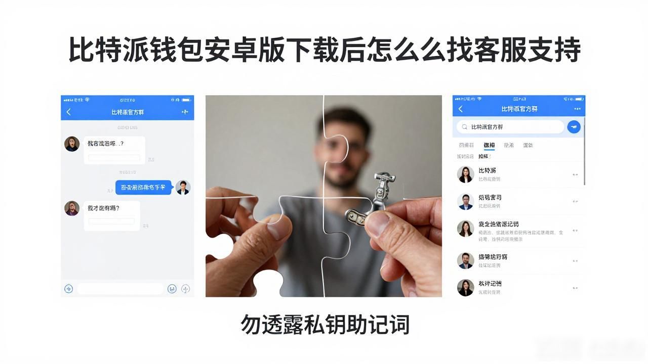 比特派钱包安卓版下载后怎么找客服支持