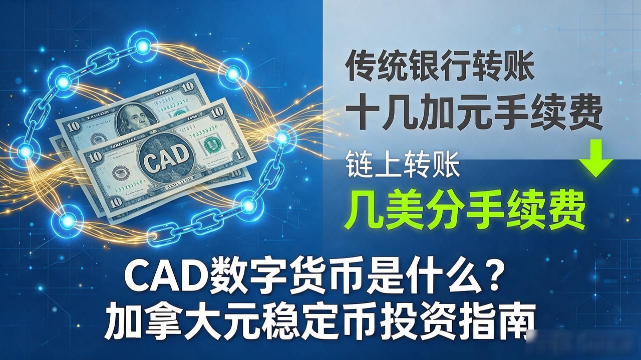 CAD数字货币是什么？加拿大元稳定币投资指南