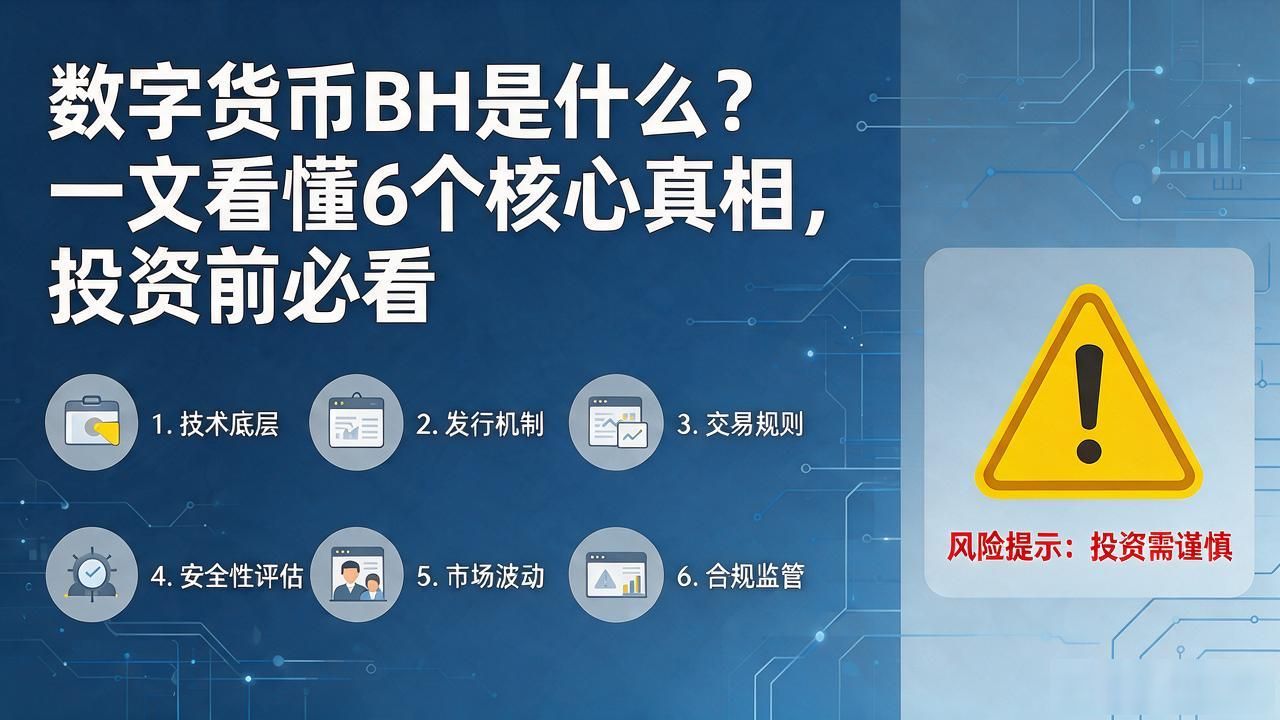 数字货币BH是什么？一文看懂6个核心真相，投资前必看
